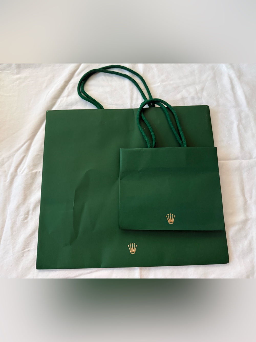 Rolex Shopping Bag Set (1 Med + 1 Sm)